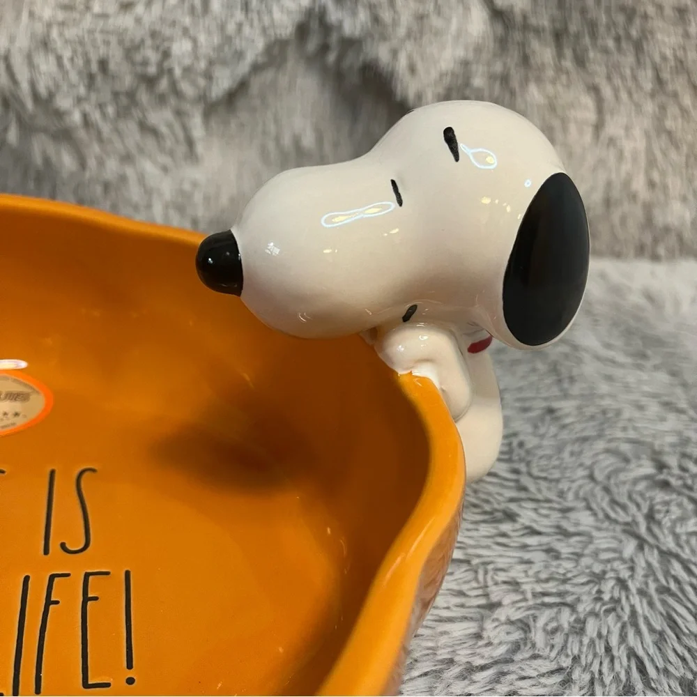 Rae Dunn x Peanuts Halloween Dog Bowl - Picture 3 of 8